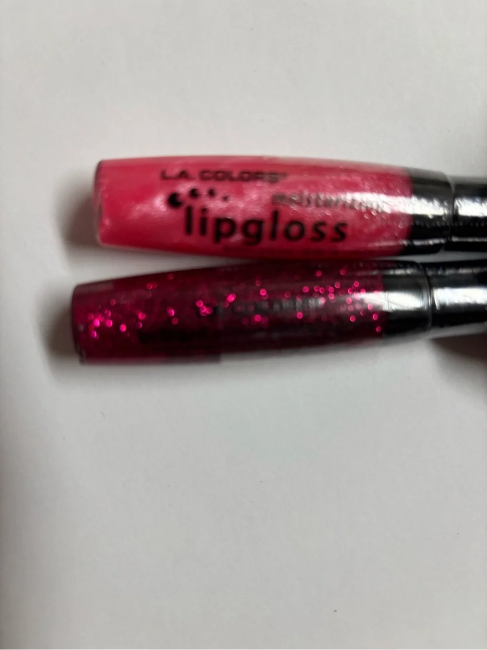 L.A. Colors Pink & Deep Magenta Lipgloss Duo